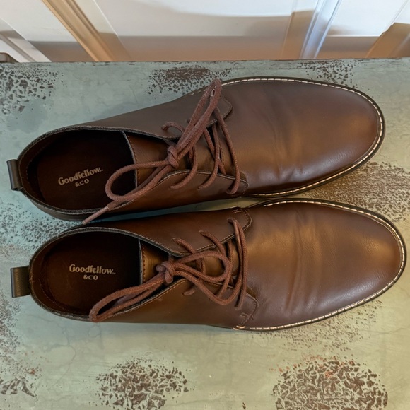 Goodfellow & Co Brown Men's Low Boots - Men's Sz 10.5 - Picture 3 of 6